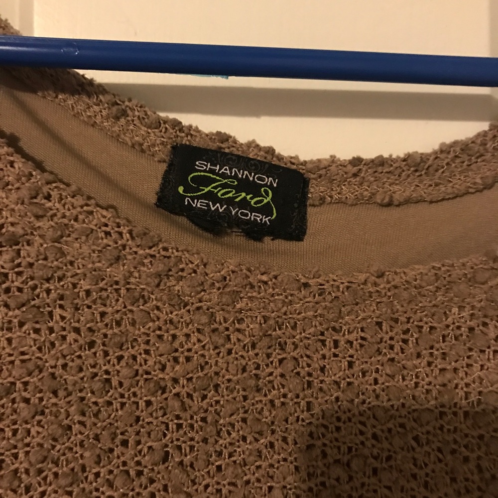 Tan sweater